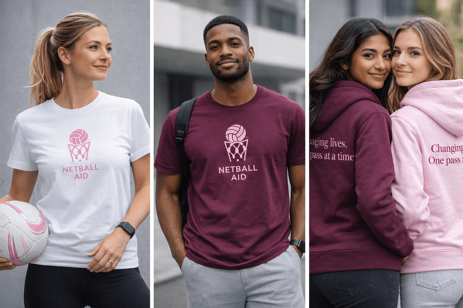 Netball Aid Official Charity T-Shirt - Image 9